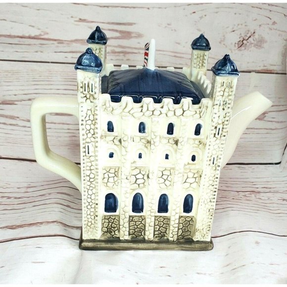 Rare Little Gems Collection London Pottery Porcelain Tea Pot - British Design - Picture 2 of 12